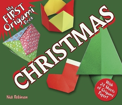 Book cover for My First Origami Book--Christmas