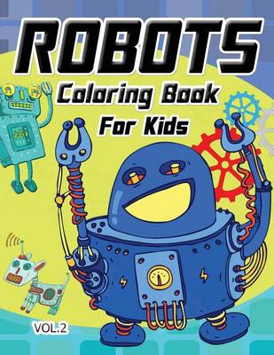 Book cover for Robot Coloring Book for Kids Vol.2