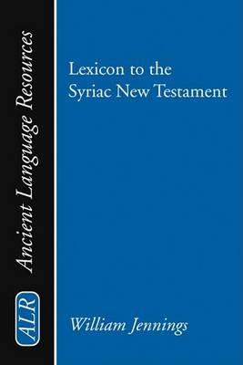 Cover of Lexicon to the Syriac New Testament