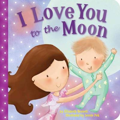 Book cover for I Love You to the Moon