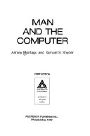 Cover of Man and the Computer