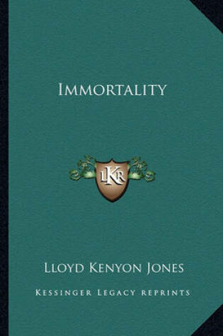 Cover of Immortality