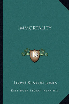 Book cover for Immortality