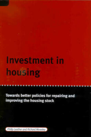 Cover of Investment in Housing