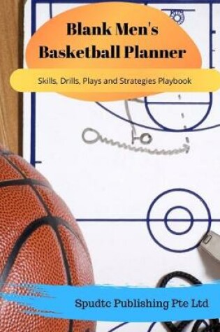 Cover of Blank Men's Basketball Planner