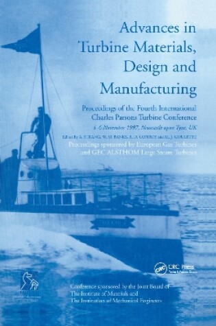 Cover of Advances in Turbine Materials, Design and Manufacturing