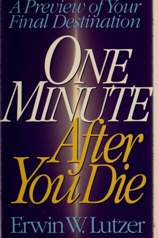 Cover of One Minute after You Die