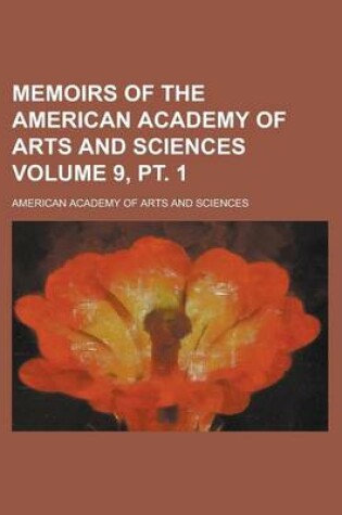 Cover of Memoirs of the American Academy of Arts and Sciences (N.S. V.6 1857)