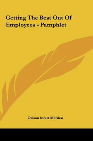 Cover of Getting the Best Out of Employees - Pamphlet