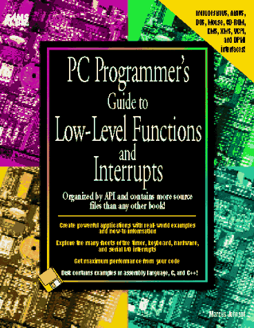 Book cover for PC Programmer's Guide to Low-Level Functions and Interrupts