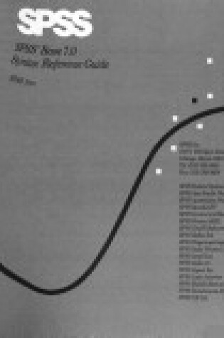 Cover of SPSS Base 7.0 Syntax Reference Guide