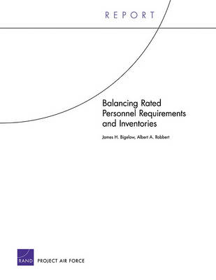 Book cover for Balancing Rated Personnel Requirements and Inventories