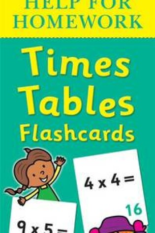 Cover of Help for Homework Times Tables Flash Cards