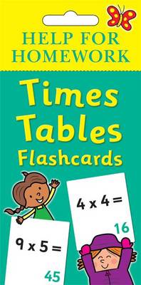 Cover of Help for Homework Times Tables Flash Cards