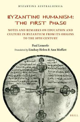 Cover of Byzantine Humanism: The First Phase