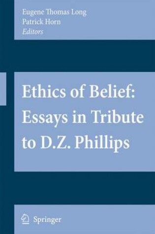 Cover of Ethics of Belief