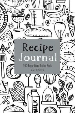 Cover of Recipe Journal - Food Doodles