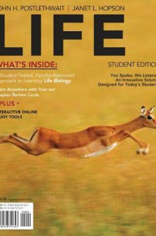 Cover of LIFE (with Biology CourseMate with eBook Printed Access Card)