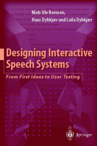 Cover of Designing Interactive Speech Systems