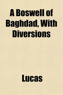 Book cover for A Boswell of Baghdad, with Diversions