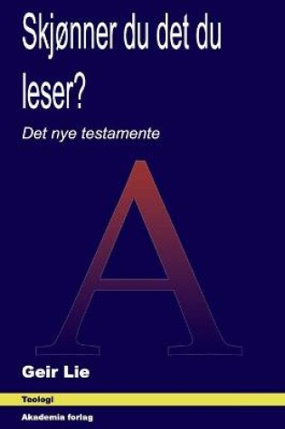 Cover of Skjonner du det du leser?