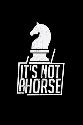 Book cover for It's not a horse