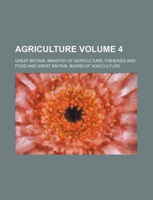 Book cover for Agriculture Volume 4