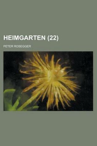 Cover of Heimgarten (22 )