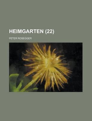 Book cover for Heimgarten (22 )