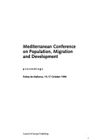 Book cover for Mediterranean Conference on Population, Migration and Development