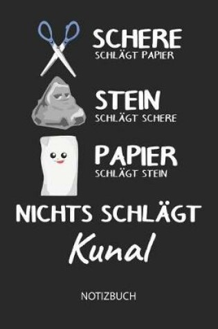 Cover of Nichts schlagt - Kunal - Notizbuch
