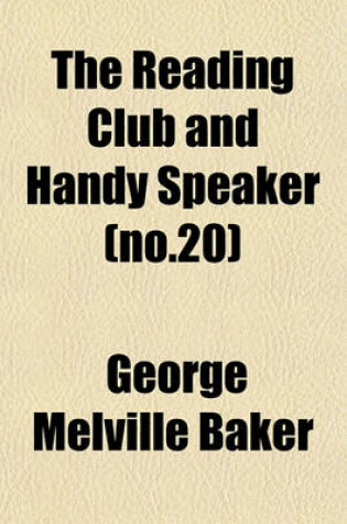 Cover of The Reading Club and Handy Speaker (No.20)