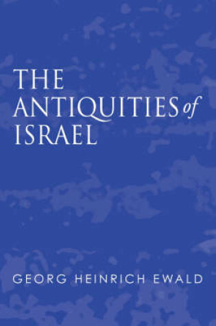 Cover of Antiquities of Israel