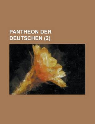 Book cover for Pantheon Der Deutschen