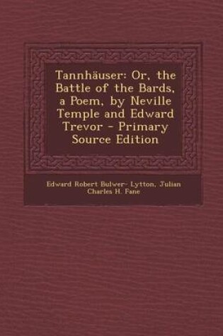 Cover of Tannhauser