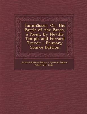 Book cover for Tannhauser