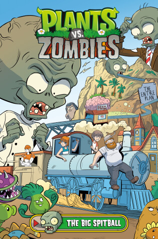 Cover of Plants vs. Zombies Volume 24: The Big Spitball