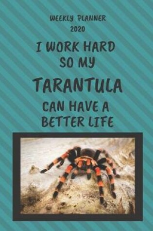 Cover of Tarantula Weekly Planner 2020