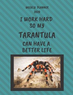 Book cover for Tarantula Weekly Planner 2020