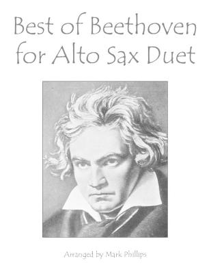 Cover of Best of Beethoven for Alto Sax Duet