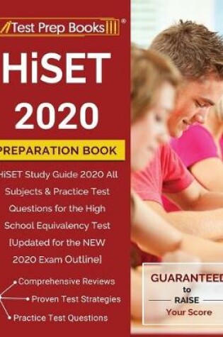 Cover of HiSET 2020 Preparation Book