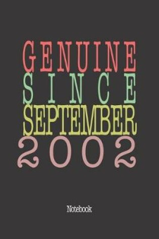 Cover of Genuine Since September 2002