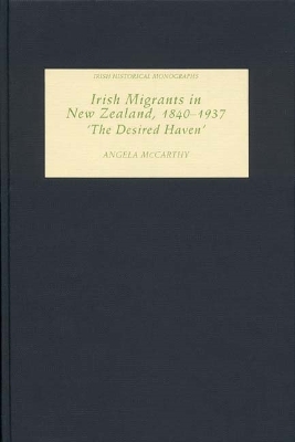 Book cover for Irish Migrants in New Zealand, 1840-1937