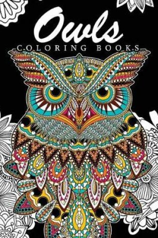 Cover of Owls Coloring Books