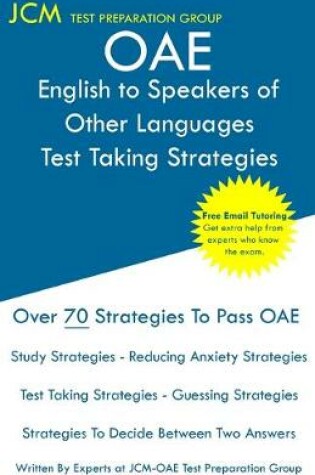 Cover of OAE English to Speakers of Other Languages Test Taking Strategies