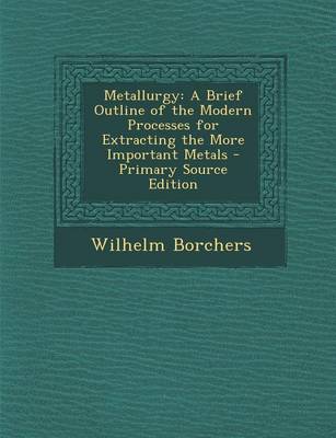 Book cover for Metallurgy