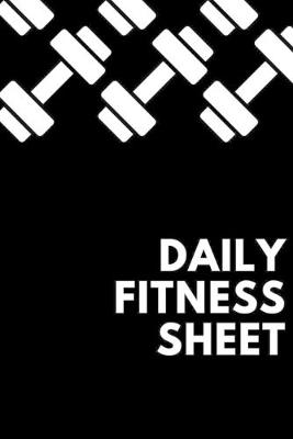 Book cover for Dumbbells Daily Fitness Sheet