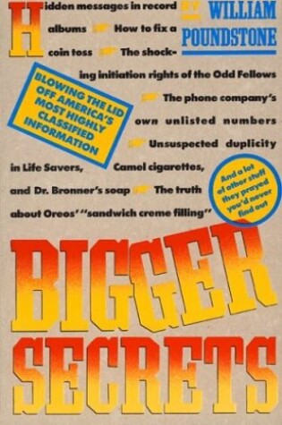 Cover of Bigger Secrets