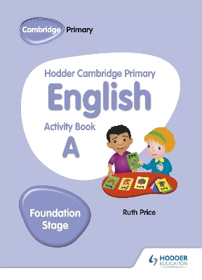 Book cover for Hodder Cambridge Primary English Activity Book A Foundation Stage