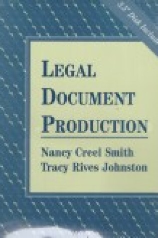 Cover of Legal Document Production